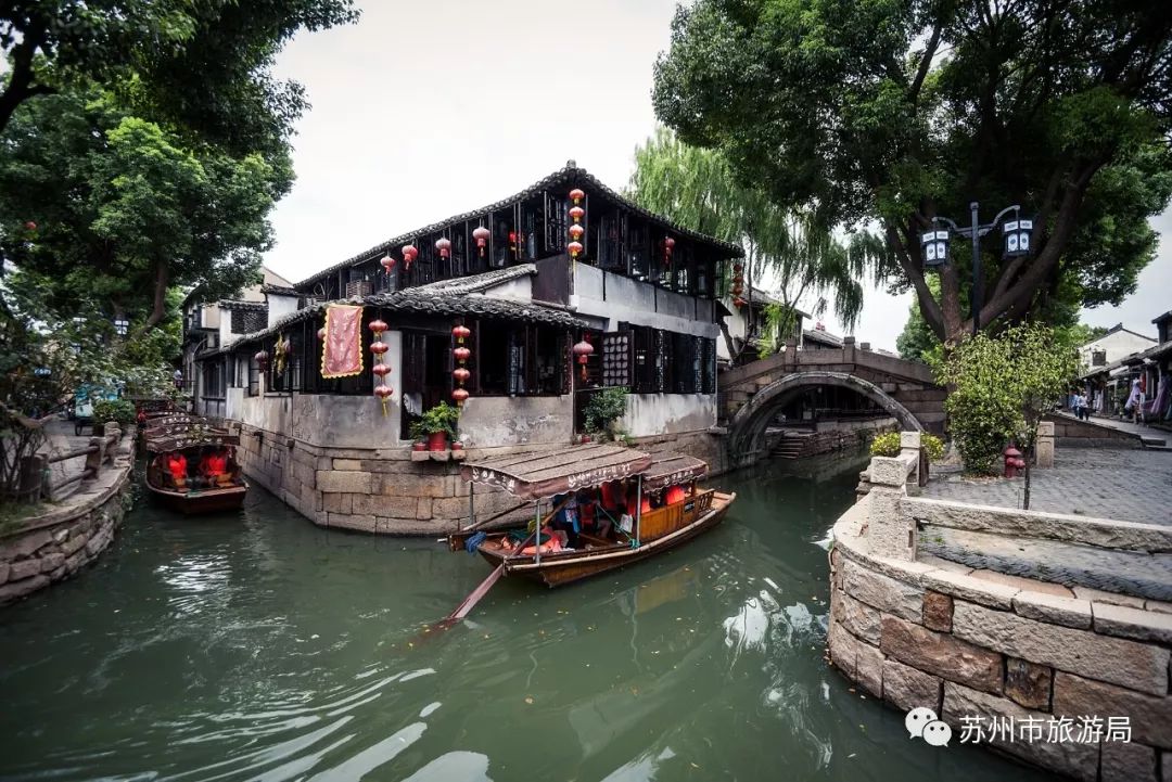 苏州吴中区甪直古镇,苏州甪直古镇进利桥