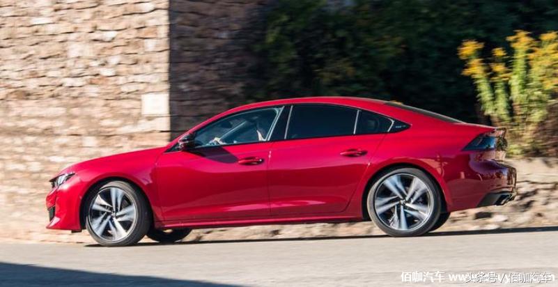 标致新508试驾,无框车门很拉风试驾全新标致508