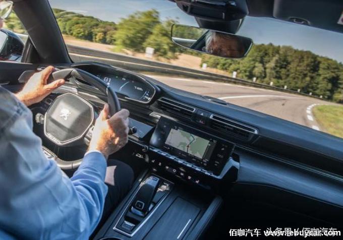 标致新508试驾,无框车门很拉风试驾全新标致508