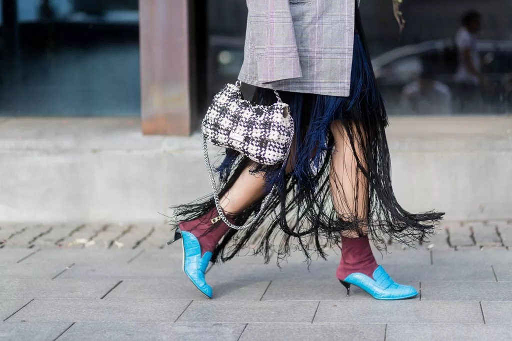 还在露脚踝露袜子高级又时髦,今冬不流行露脚踝了露袜才更时髦