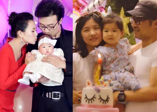 汪峰章子怡分享两女儿近照,章子怡罕晒儿子近照