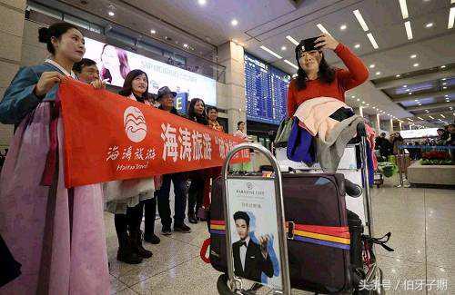 中国赴韩旅游游客减少,中国游客赴韩人数暴增760%