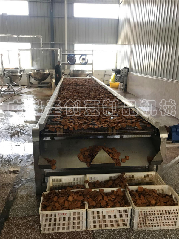 豆腐干全自动设备,全自动制作豆腐干机器