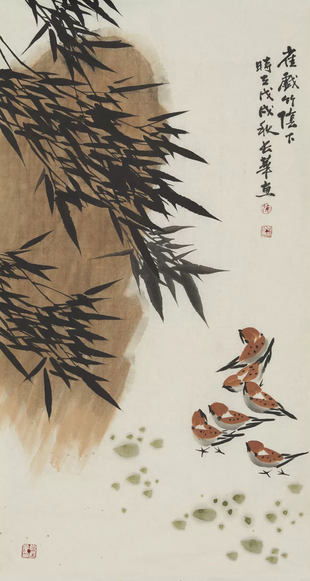 艺术长安：竹之韵一一仇长华墨竹网展