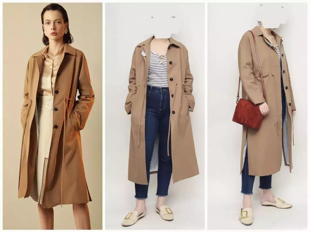 真人版试穿衣服,真人试穿黄金风衣