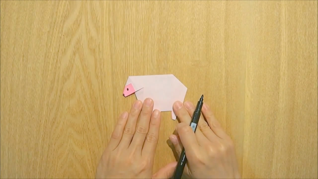 小羊折纸简单折法,小班美工纸艺可爱的小羊教案