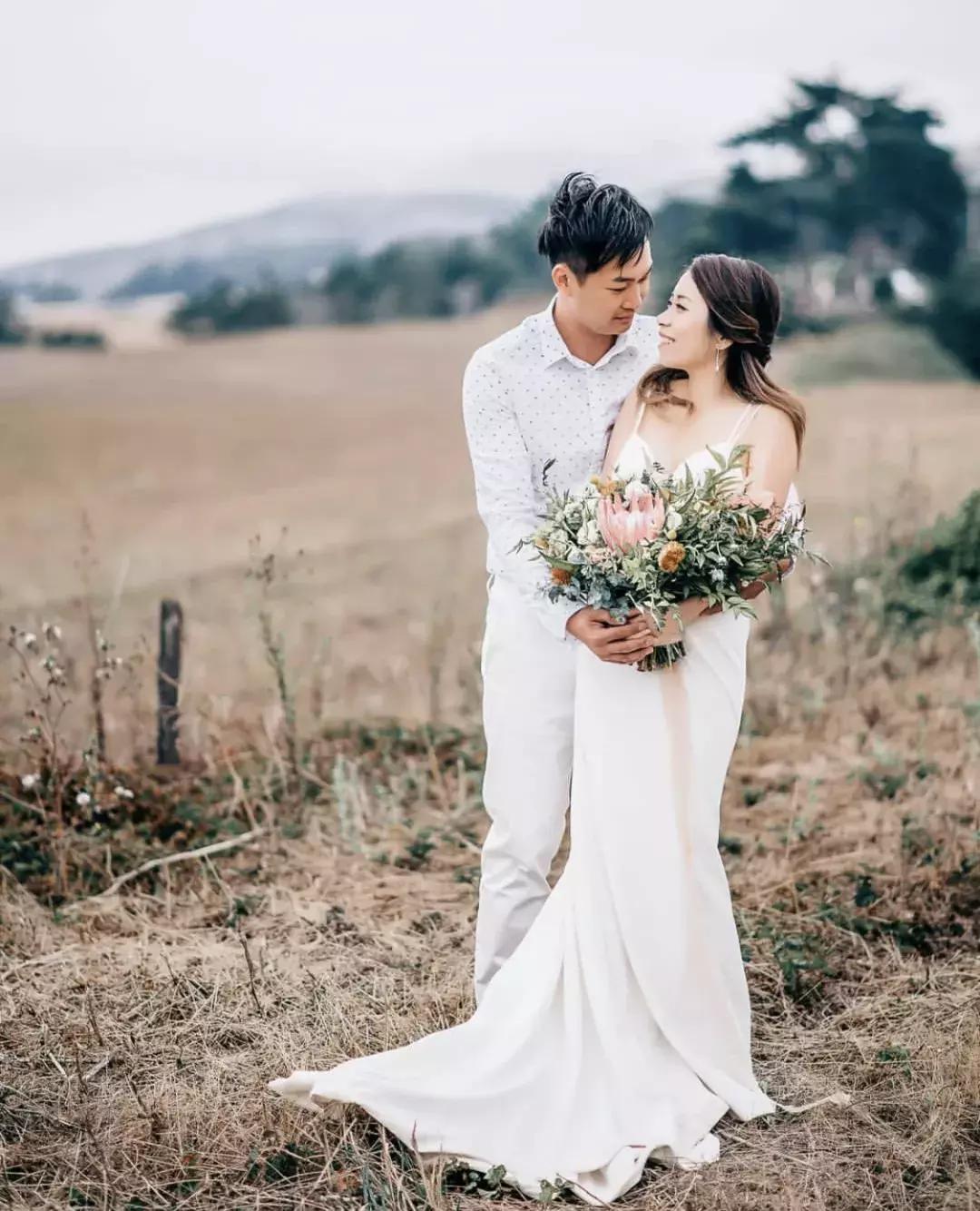 小个子拍婚纱照能拍出高级感,婚纱照拍摄怎么摆姿势更上镜