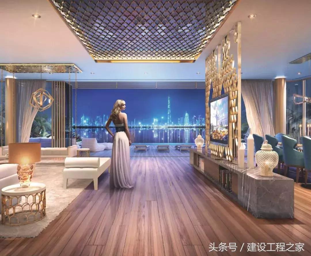 迪拜人工岛建造,迪拜新修的岛屿建筑