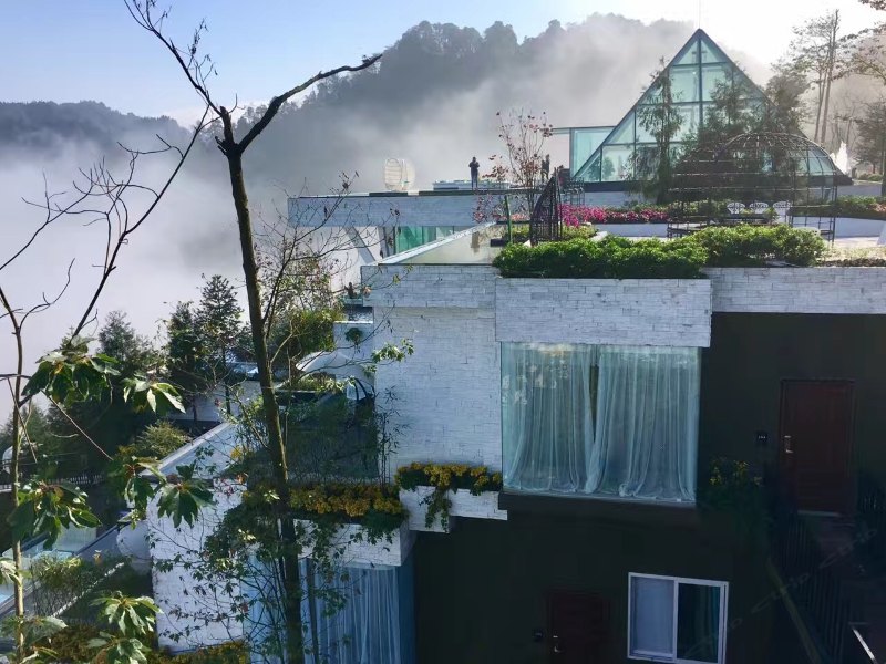 川藏悬崖酒店,峨眉山顶级最美民宿酒店