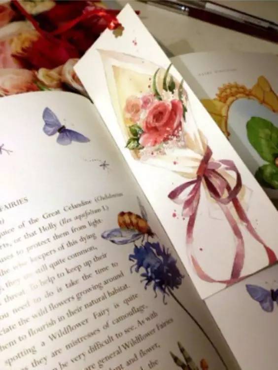 制作精美书签小学生简单好看的,制作精美书签春夏秋冬