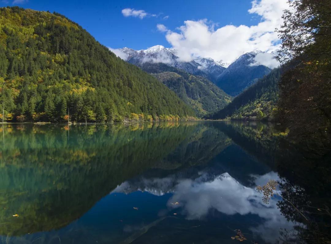 秋天的九寨风景区,秋天的九寨沟风景区山水视频