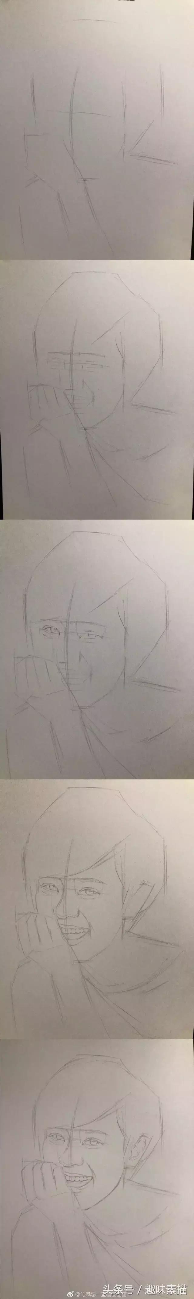 赵丽颖彩铅手绘清晰,赵丽颖彩铅画教程简单