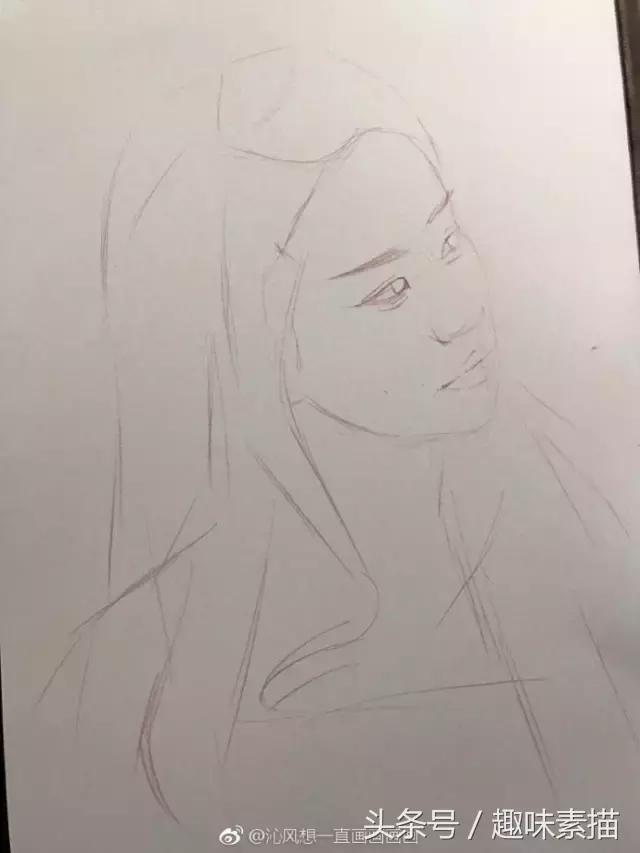 赵丽颖彩铅手绘清晰,赵丽颖彩铅画教程简单