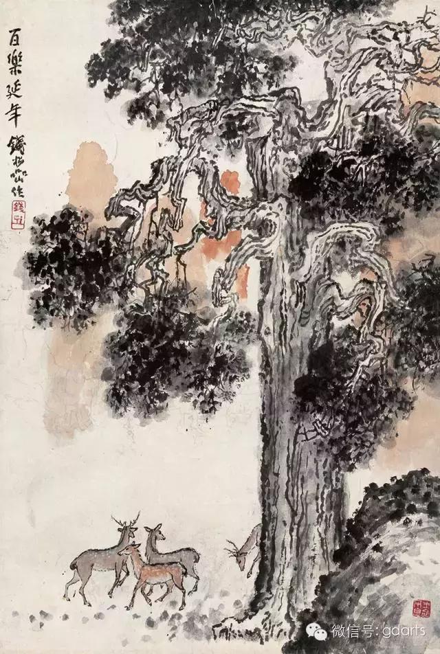 国画精品100幅动态,国画十大名家作品图片