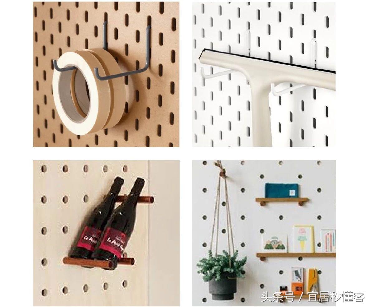 整理洞洞板的方法,厨房没有柜子怎么收纳洞洞板