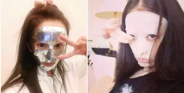 一盒见效的美白面膜,一盒两片的面膜