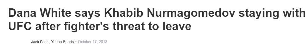 小鹰努曼格莫多夫vs巴博萨,白大拿回应康纳梅威瑟二番战