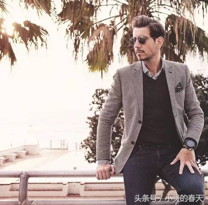 又时髦又帅气的发型穿搭男,帅哭男孩造型