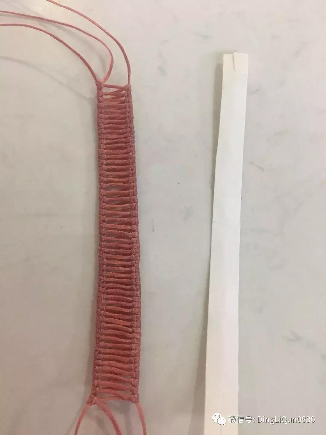 绳编宝石吊坠教程,石头吊坠穿珠子编绳教程