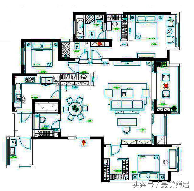 美巢绿地海珀兰轩装修效果图大平层来一个台湾的生活方式怎么样