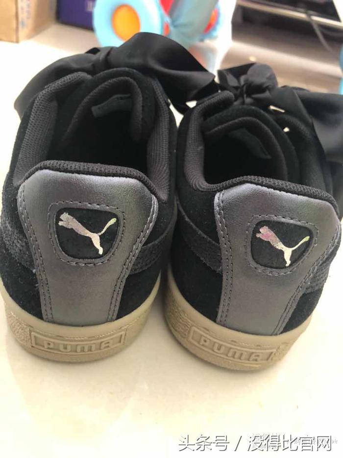 puma彪马板鞋厚底怎么辨真假,puma彪马女鞋蝴蝶结