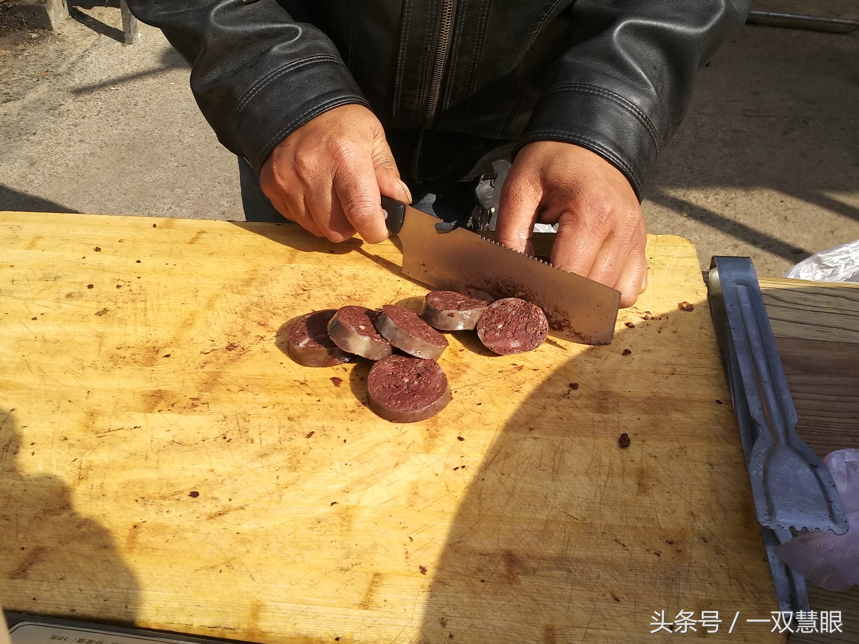 卖血肠老板,卖血吃血肠