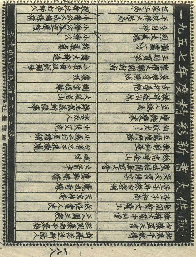 1957年港版老本《番生济公》插广告｜接地气｜好搞笑