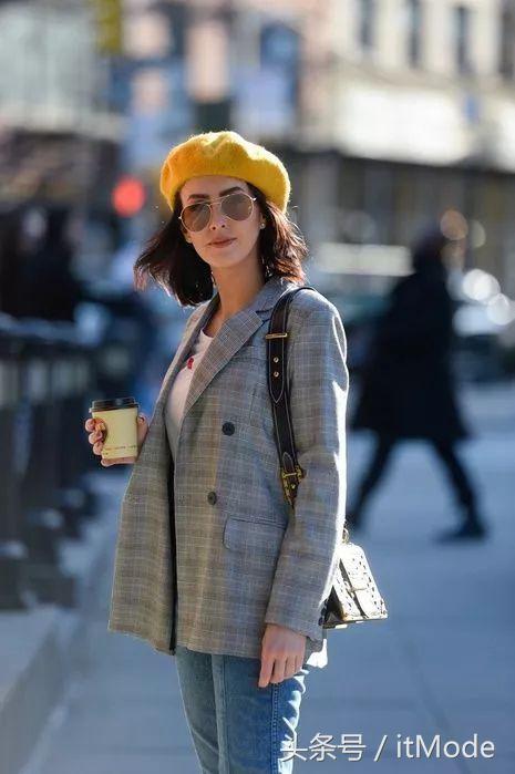戴贝雷帽的发型怎么弄,冬天贝雷帽配什么发型好看