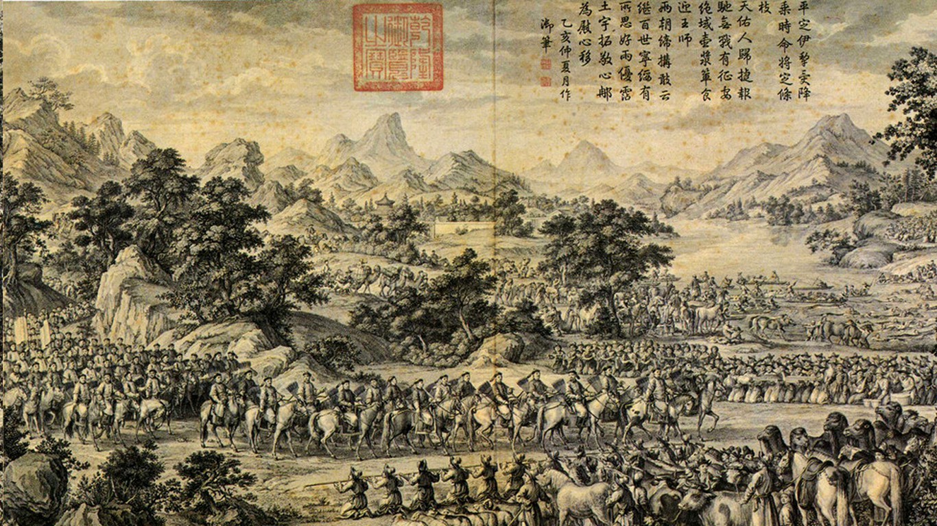 清朝大将兆惠西域平叛南疆,清朝兆惠将军