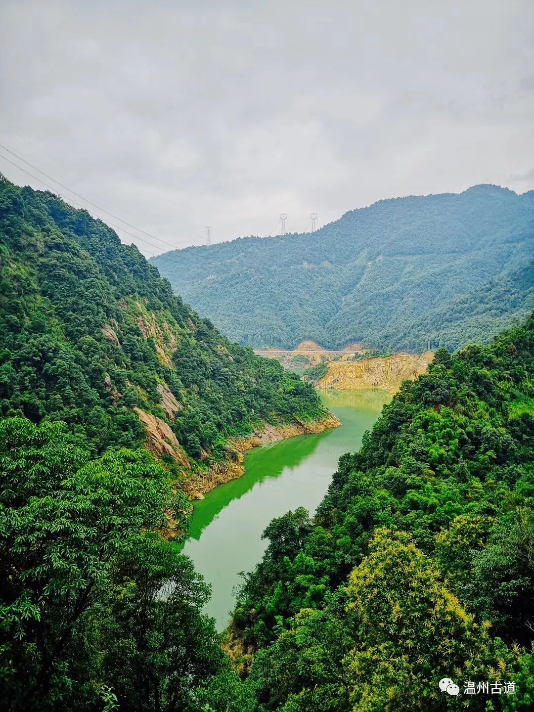 瓯海瞿溪风景,远山近水如诗如画