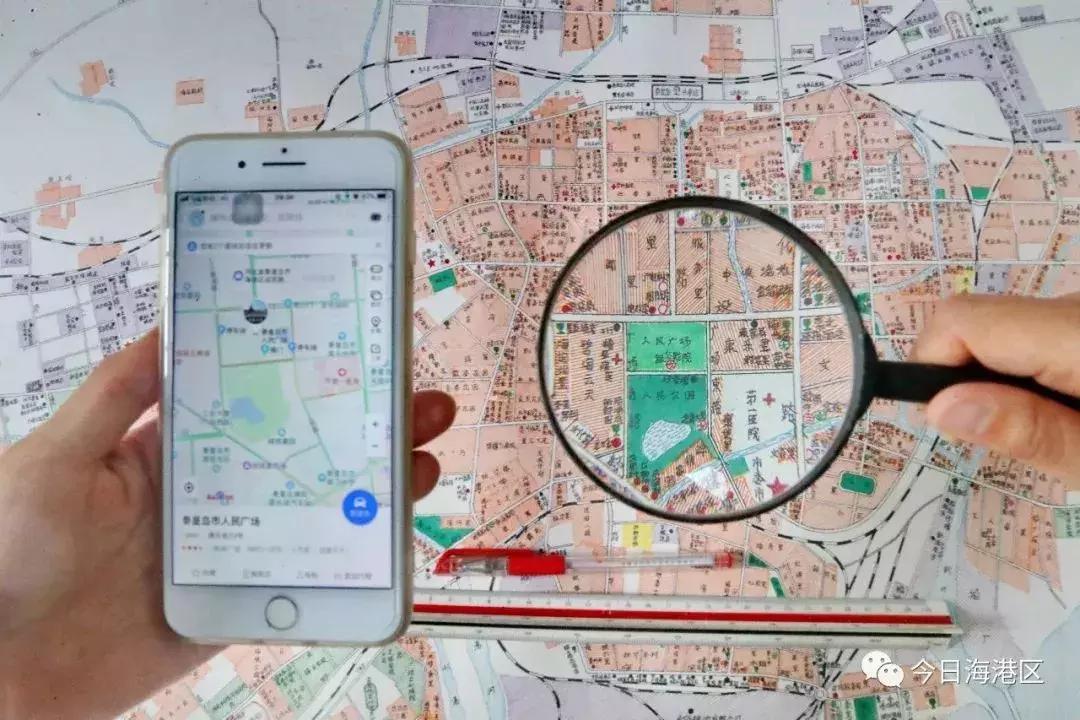 77岁老人手绘图,老地图手绘