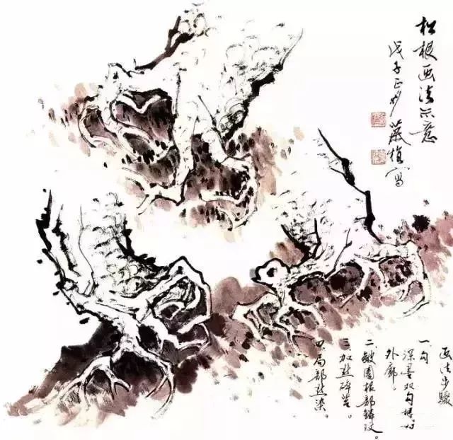 松树怎么画简单又漂亮国画,又简单又好看的松树怎么画