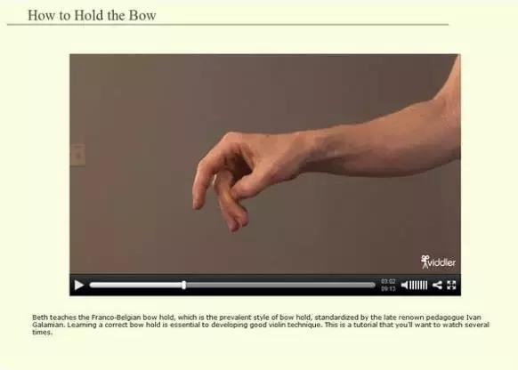 小提琴3指握弓法,小提琴3-5级教学视频
