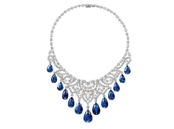 晚宴项链饰品,奢华风项链宴会