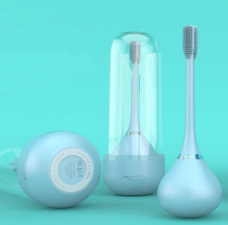 360度无死角电动牙刷儿童,360度纳米儿童牙刷旋转式无死角