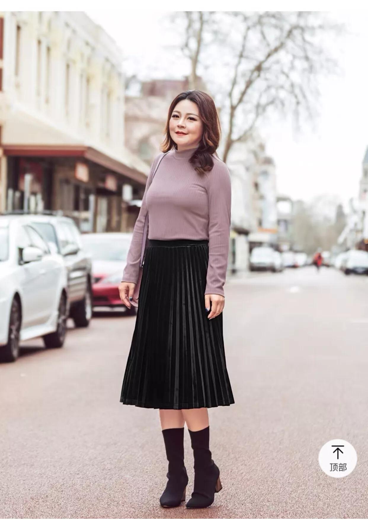 大码打底衫胖mm冬加绒毛衣,秋冬胖mm宽松显瘦内搭毛衣打底衫