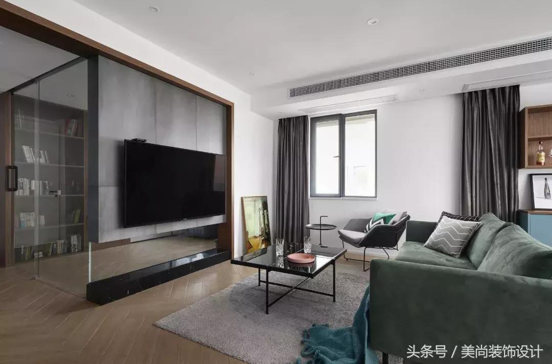 115平生活气息装修,115平三居室装修轻奢极简