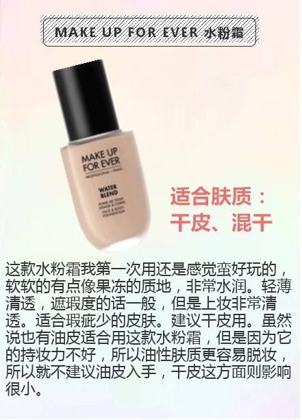 一些值得入手的秋冬粉底液推荐