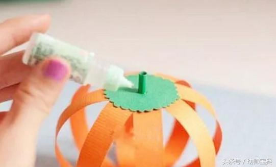 万圣节南瓜幼儿黏土手工,万圣节南瓜图片手工制作