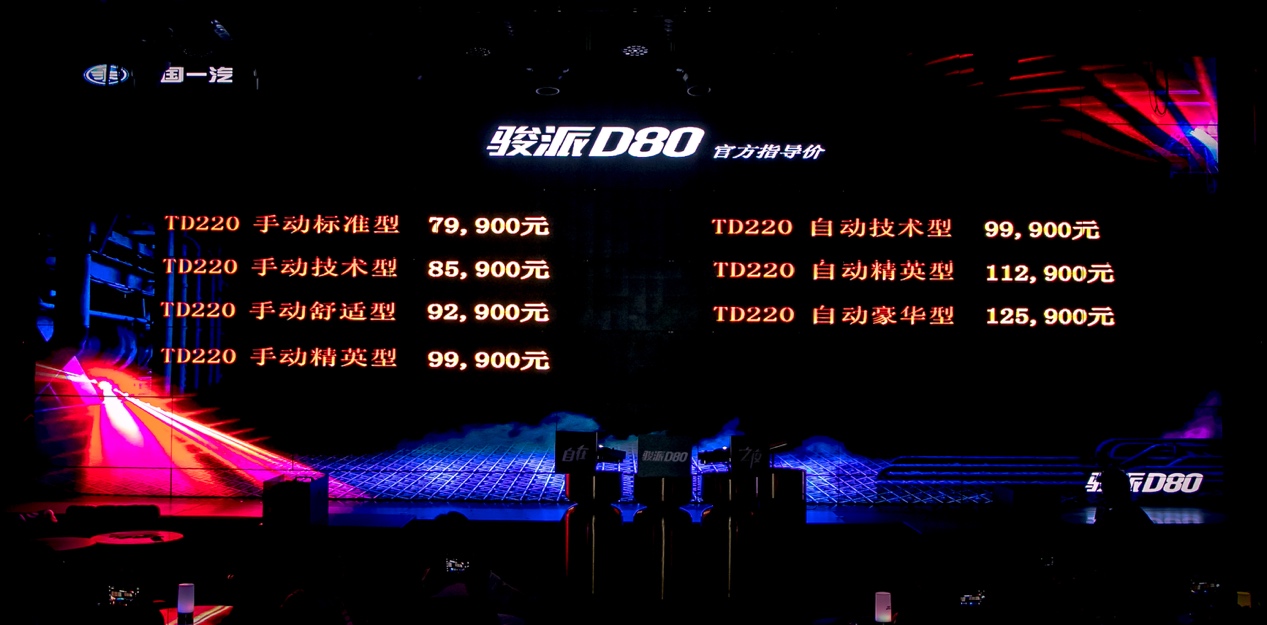 骏派2019款d80功能讲解,2022款天津骏派d80