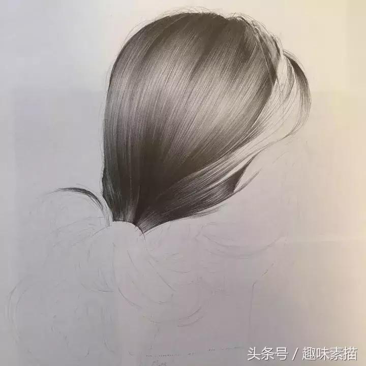 几招教你画头发,一分钟教你画头发