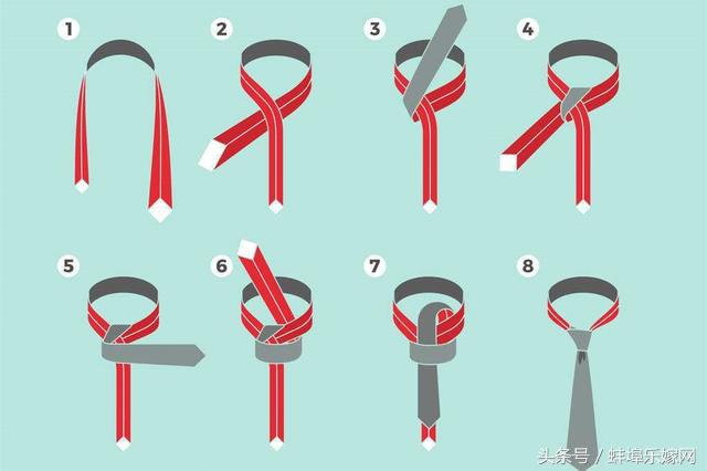 新郎领带打法第一视角,新郎打领带最简单的打法