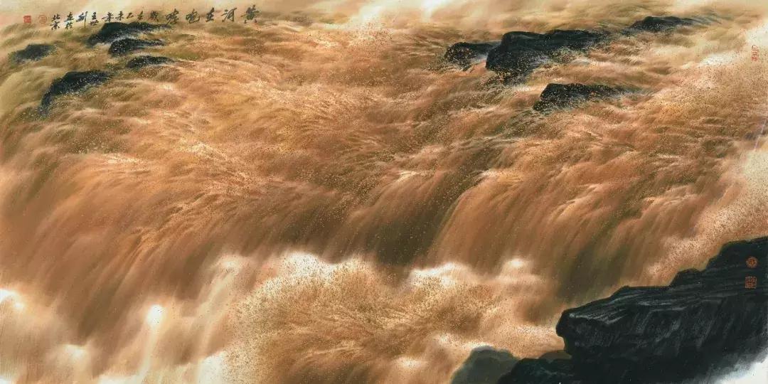 大河乐章｜王世利笔墨下的黄河魂