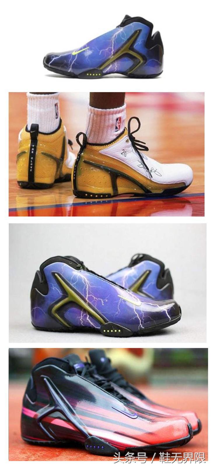 1988年nike球鞋,1998年匹克篮球鞋