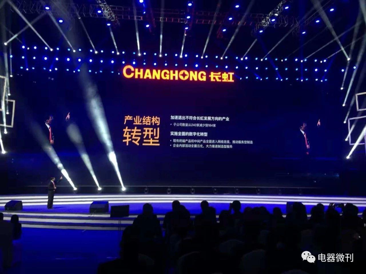 长虹重大变革实施之年,长虹七周年典庆