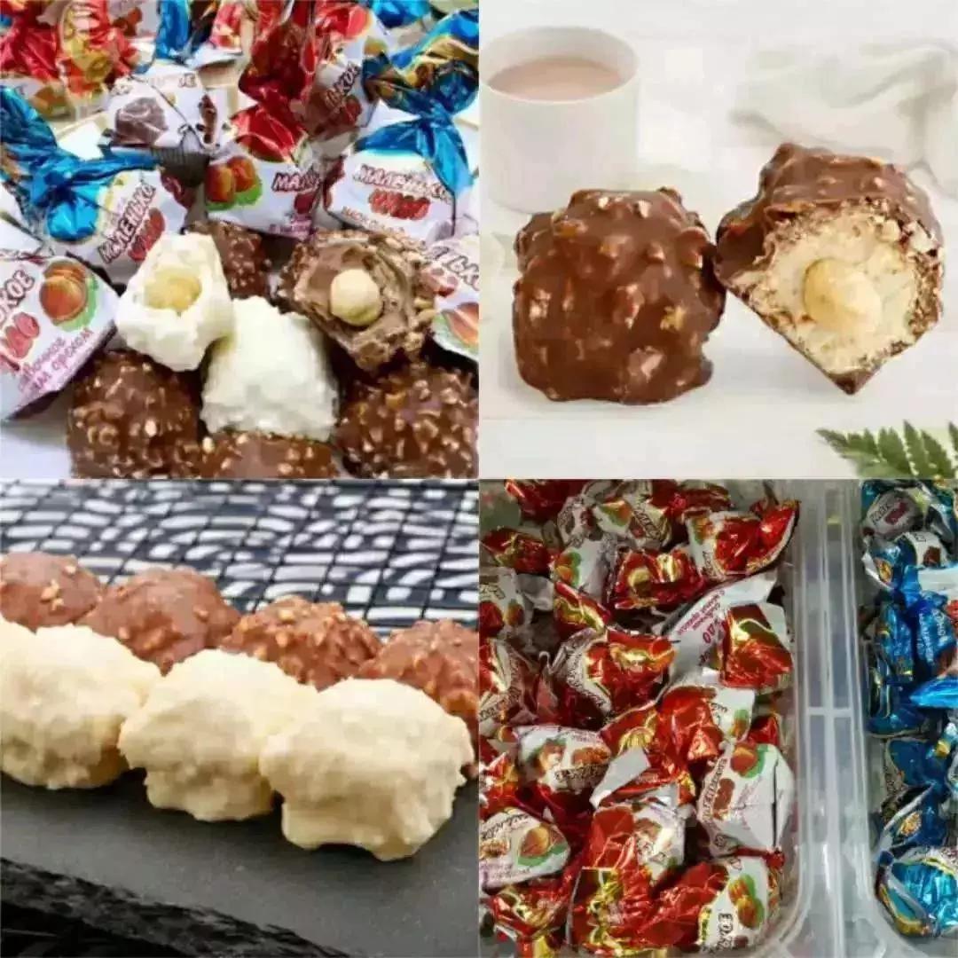 进口俄罗斯紫皮糖，大牛威化，提拉米苏，现特价！满88快递到家！