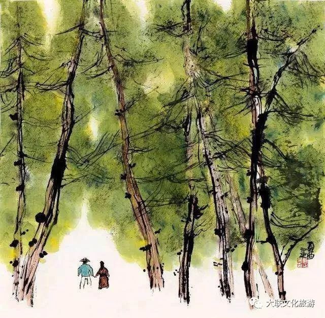 北派山水名家邀请展,荆山楚水山水作品欣赏