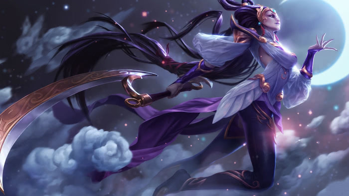 中单皎月连招秒人技巧教学,皎月中单出装秒人