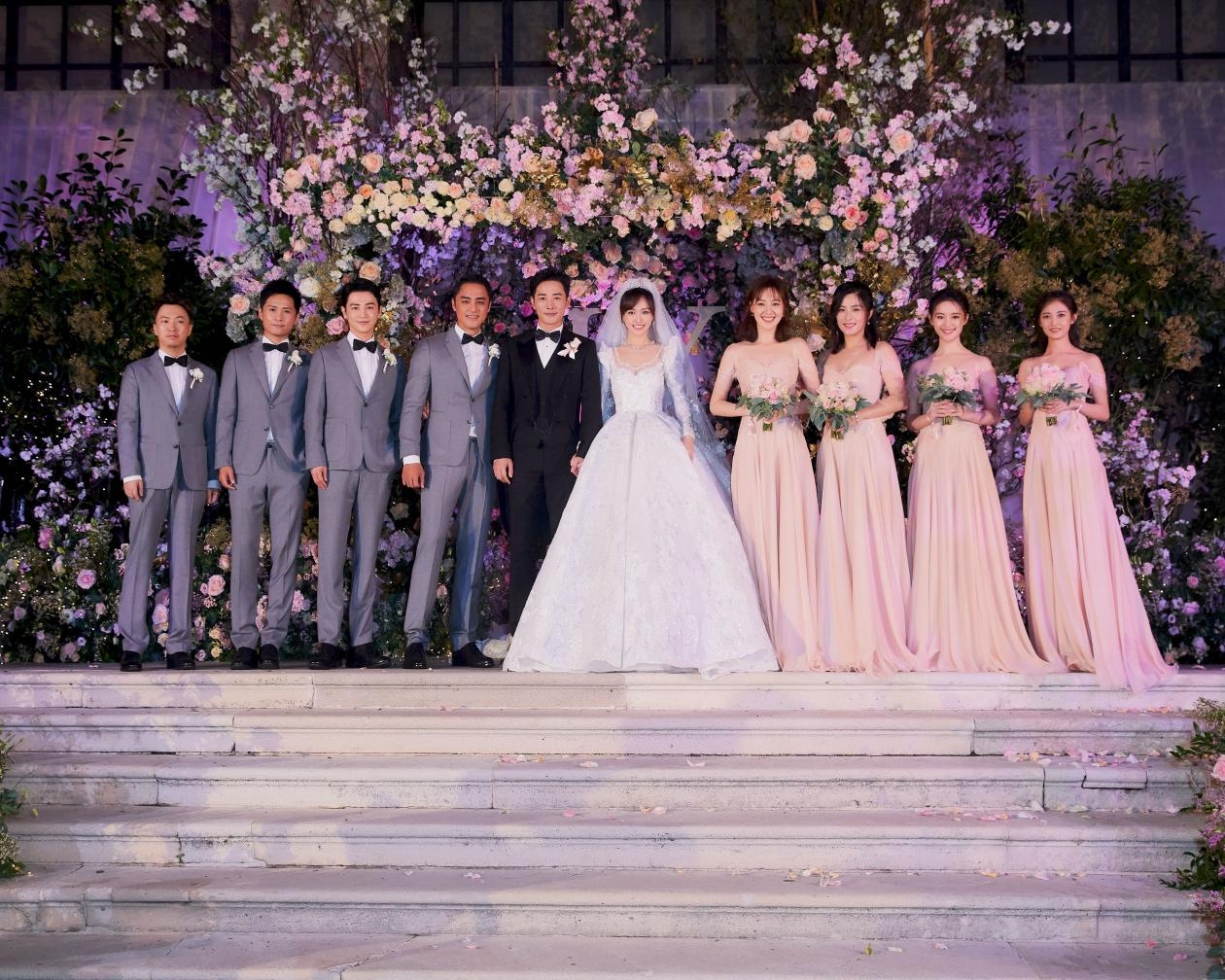 唐嫣罗晋婚礼美照,唐嫣罗晋婚礼晚宴现场曝高清图