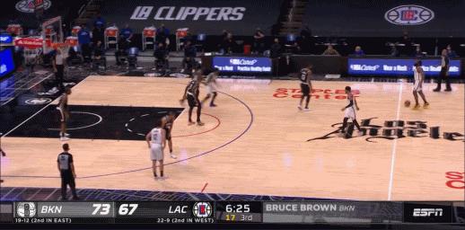 20210222篮网VS快船全场比赛攻防细节分析（下）